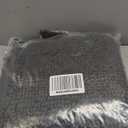 Yimobra Bathroom Rugs Non Slip Washable - Ultra Soft Absorbent Chenille Bath Mat, Quick Dry Shaggy Floor Carpet for Tub Shower, Gray Home Decor Accessories, 24x17 Inch (Grey)