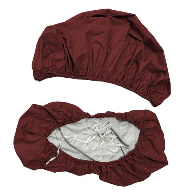 Cushion Slipcovers Bench Cover Trailer Home RV Dinette Cushion Covers Deep Red