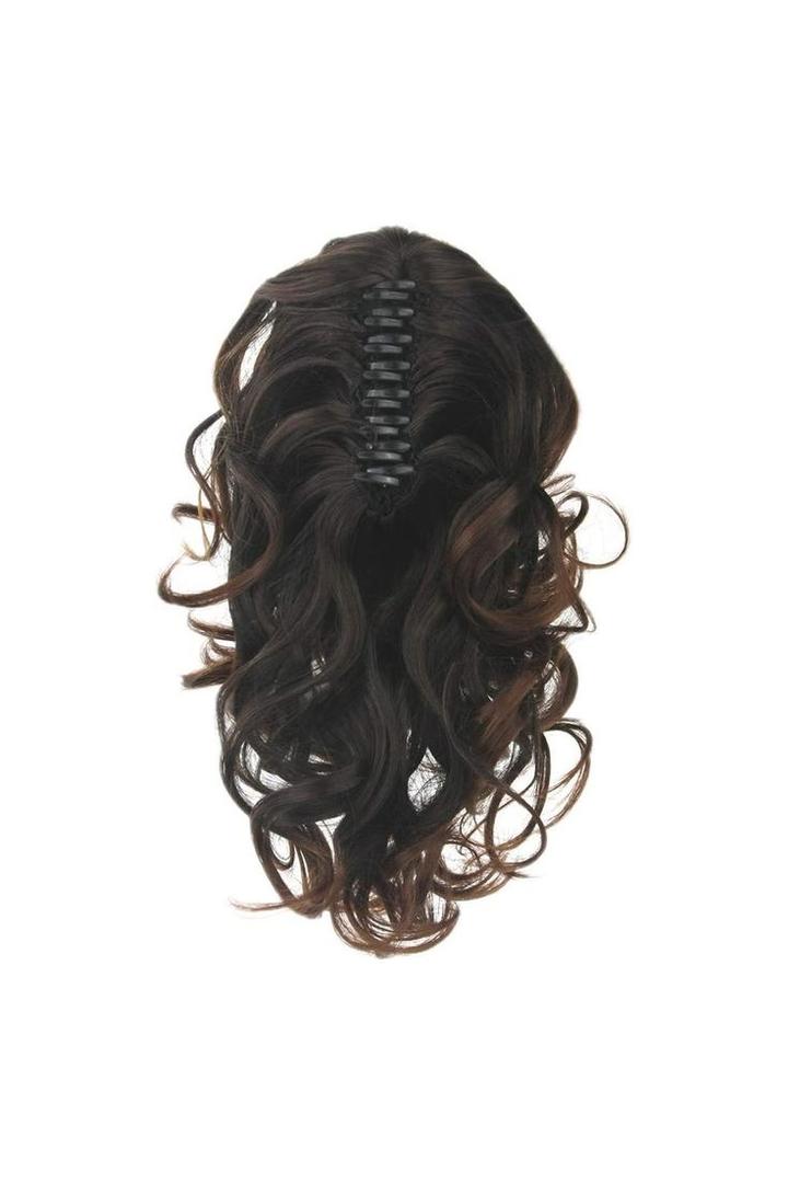 Women's Ponytail Short Curly Claw Clip in Pony Tail Hair Piece Wavy Extension Wig Hairpiece Jaw Clip Hair Extensions
