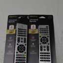 GE Universal Remote Control for Samsung, Vizio, LG, Sony, Sharp, Roku, Apple TV, TCL, Panasonic, Smart TVs, Streaming Players, Blu-ray, DVD, 4-Device, Silver, 33709