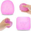 Fudge Candy- Soft Sensory Fidget Toy - (Set of 2) - Slow Rising Stress Balls Stretchy Fidget Fudge Cube for Anxiety Stress Relief, Maltose Filling