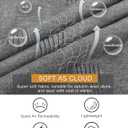 Arach&Cloz Women's Soft V Neck Long Sleeve Fall Casual Regular Fit Sweater Tops (Gray, M)