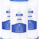 FXHSC Whole House 20 Micron 10" x 4.5" Pleated Sediment Well Water Filter Cartridge Replacement for ECP20-BB, S1-BB, W20CLHD, SPC-45-1020, AO-WH-PREL-RP, WHKF-WHPLBB, WFHDC3001 (Pack of 3)