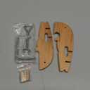 V-Slot Bench Pin with C-Clamp Jewelry Making Tool Metalsmith Workbench For Sawing, Filing and Crafting