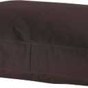 Carhartt Durable Canvas Pet Bed, Water Resistant Firm Duck Dog Bed, Dark Brown, Large