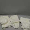 4Pack 18 Inches Christmas Knitted Hanging Stockings,Xmas White Large Farmhouse Rustic Neutral Cable Knit Personal Stockings Decorations for Christmas Tree Fireplace Family Holiday Party Decor