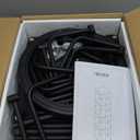 IBUYKE 5 Tier Square Rotating Bookshelf, 360 Spinning Bookcases Tower,Freestanding Corner Bookshelf with Rails,Industrial Swivel Bookcase Organizer for Bedroom, Living Room,Study,Brown,UTBC004H