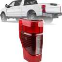 Dasbecan Left Driver Side LED Tail Light Assembly Compatible with 2020-2022 Ford F250 F350 F450 Blind Spot Can be Installed Taillight