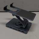 Versatile USB C Docking Station for iPad (USB-C), 11-in-1 with SD TF 4.0 Reader, 4K@60Hz HDMI, RJ45, Audio, USB A, USB c, Rotatable, Also for Tablet, Steam Deck, ROG Ally, Legion Go, with 65W Adapter