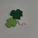 Yookeer St. Patrick's Day Table Wooden Signs 3 Pcs St. Patrick's Table Decor Irish Themed Wood Shamrock Gnome Decor Green Shamrock Blocks Irish Lucky Sign for Home(Cute Style)