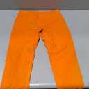 AUROLA Serpent Snake Seamless Scrunch Workout Leggings for Women,Girls Squat Proof Ribbed Thick Active Gym Pants (Large, Halloween Orange)