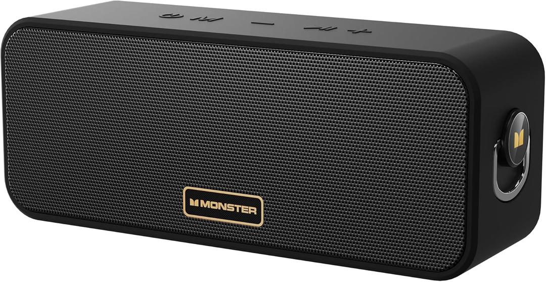 Monster S180 Bluetooth Speaker, Portable Speaker with 40W Stereo Sound