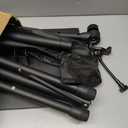 Projector Stand Tripod Adjustable, Laptop Height from 23.5 to 46.5 inches with Gooseneck Phone Holder, Floor for Office, Home, Stage, Studio, DJ Racks Holder Mount, 23.5inch46.5inch