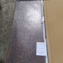 IAE Floating Wall Mounted Folding Table Desk with Pine Wood,60" x 22" Foldable Workbench,Fold Down Wall Mounted Foldable Desk with Shelf Brackets,Laundry Folding Table for Home,Dining,Kitchen,Brown