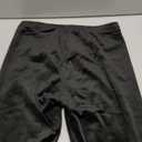 Conceited Luxe Leggings Velvet or Vegan Leather (Medium, Black)