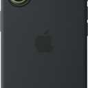 Apple iPhone 17 Silicone Case with MagSafe and Camera Control: Lightweight Phone Case, Wireless Charging Compatible, Smooth Matte Finish; Black