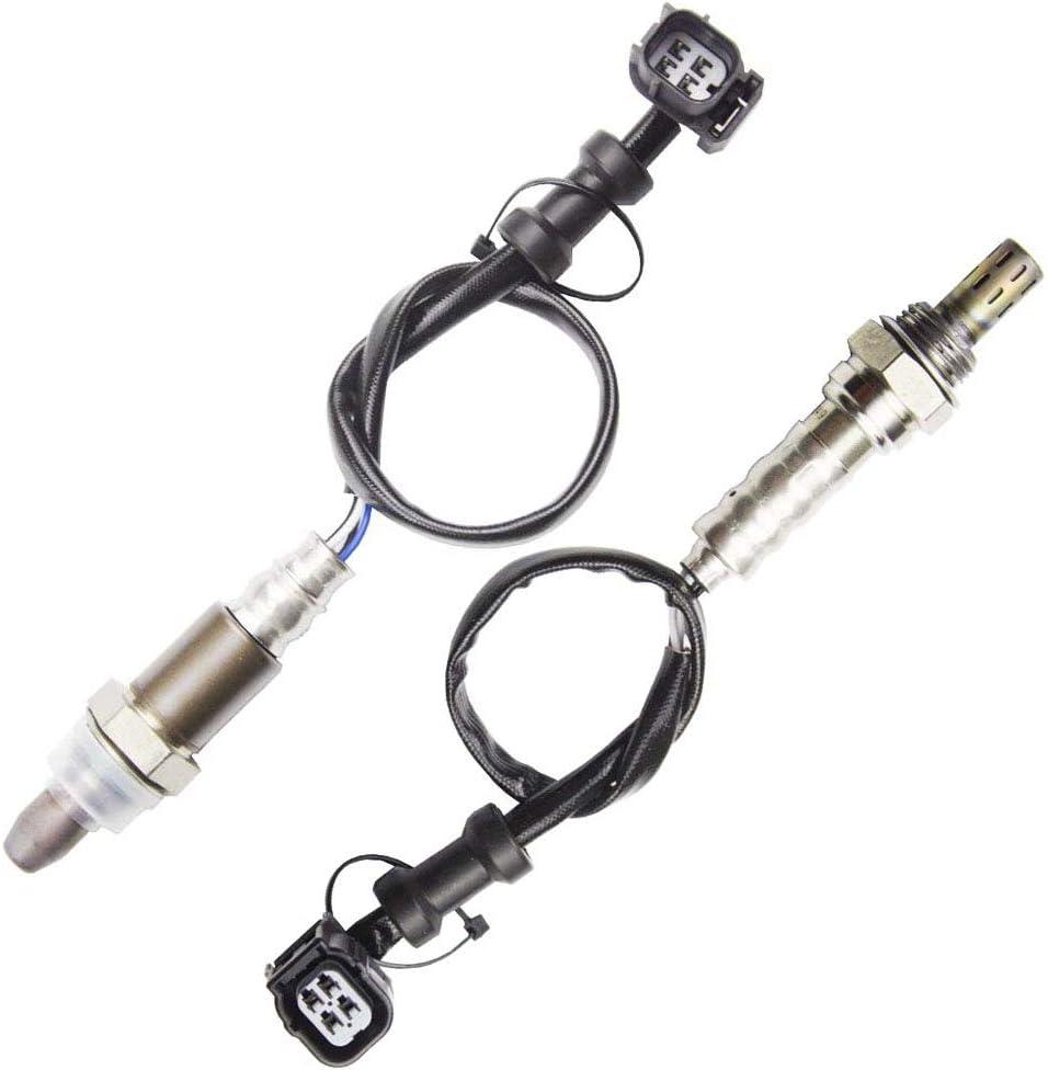 2PCS Oxygen O2 Sensor for 2010 2011 Honda CR-V CRV 2.4L Upstream + Downstream