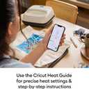 Cricut EasyPress 2 (SE) 9 in x 9 in Heat Press + Cricut EasyPress Mat, 12 in x 12 in - Heat Transfer Machine for T-Shirts, Tote Bags, Baby Clothes, Decor, & More - Easy to Use - Taupe