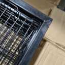 wonline Parrot Cages for Large Birds Outdoor Extra Large Bird Cage with Bird Cage and Perch, Suitable for Macaws Canaries Parrots Budgie Lovebirds (Black)