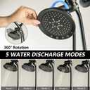 2 Handle Shower Faucet Set with Tub Spout Matte Black Two Handle Shower Faucet Set Bathtub Shower Faucet and Shower Trim Kit