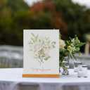 Acrylic Sign Holder with Wood Base 8.5x11 Inch Vertical and Slant Displays (2 Pack 8.5*11")