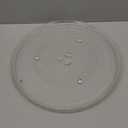 13.5" Microwave Glass Turntable Plate, 13.5" / 34.3cm Microwave Tray Replacement Glass Plate, Glass Tray Replacement for LG,SamsungGE, Magic Chef, Hotpoint, Panasonic, Kenmore, etc