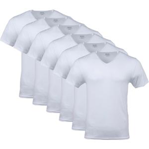 Gildan Men's V-Neck T-Shirts, Multipack, Style G1103 (X-Large)