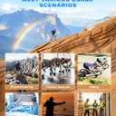 GEMYSE Men's Long Sleeve Shirts Sun Protection Athletic Breathable Moisture Wicking Rash Guard Shirt for Fishing Workout (White, S)