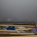 PYY Dance Pole for Home - Adjustable & Portable Stripper Pole for Gym Studio Pub, 45mm Chrome Finish, Spinning & Static Modes, No Drilling Required, Remote LED Lights (88"-132", Silver)