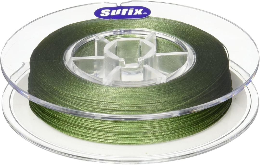 Sufix 832 Advanced Superline Braid -300 yards (40 lbs, Low Vis Green)