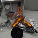 Infiniti PRO CONAIR Hair Dryer with Diffuser, Professional AC Motor, Tourmaline Ceramic Technology Blow Dryer, Includes Concentrator and Blowout Brush, Orange