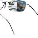 Rimless Transition Photochromic Bifocal Reading Glasses For Men and Women UV Protection Sunglasses Readers Titanium 2.0