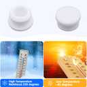 4 x Silicone Hole Plugs, 5.5mm Diameter Snap-in Locking Plugs, Round Hole Covers, Elastic Waterproof Plugs for Bathtub JetsAutomotive & PlumbingWhite30 Pack