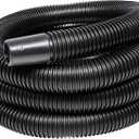 Shop-Vac 9062500 Vacuum Hose, 1.5 Inch Diameter x 12 Foot, Durable Design With Enhanced Maneuverability, Includes Accessories