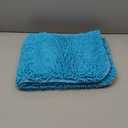 OLANLY Small Bathroom Rugs 24x16, Extra Soft Absorbent Chenille Bath Rugs, Rubber Backing Quick Dry, Machine Washable Bath Mats for Bathroom Floor, Tub and Shower, Home Decor Accessories, Aqua Sky