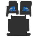 Floor Mats Compatible with Volvo VNL 760 860 (2019-23),VHD New (2019-23),VNR (2019-23),Truck Floor Mats for Volvo Accessories Heavy Duty Includes 3 PCS Set with Color Pattern