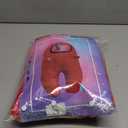 astronaut costume inflatable costume Funny Halloween Spacesuit Party School Masquerade Game Fans (Kids (100-155cm), Red)