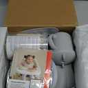 Remonda 23-Piece BPA-Free Silicone Baby Feeding Set | Extra Large Suction Plates, Toddler Bowls, Self Feeding Spoons, and More | Dishwasher Safe| Baby Led Weaning Supplies (Grey) AA