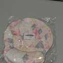 ToLuLu Ergonomic Mouse Pad Wrist Rest Support, Gel Mouse Pads with Non Slip Rubber Base Memory Foam Mousepad, Mouse Wrist Rest Pad for Laptop Computer Home Office Working Pain Relief, Art Butterflies