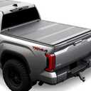 Armordillo CoveRex TFX Low Profile Flush Mount Hard Tri-Fold Truck Bed Tonneau Cover|Compatible with 2000-2004 Dodge Dakota 5.5 Ft (66") Short Bed|8738009|Truck Bed Cover
