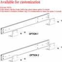 OCG Under Sink Cabinet Organizer Two Tier Pull Out Shelf (14.75W x 17D), Under Sink Sliding Shelf for Kitchen Bathroom Cabinet 2 Tier Chrome