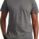 POLO RALPH LAUREN Classic Fit Undershirt w/Wicking 3-Pack Crews Andover Heather/Madison Heather/Black XL