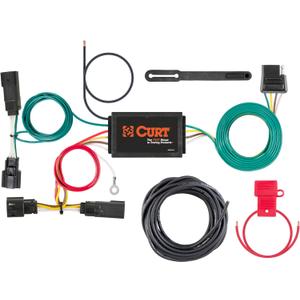 CURT 56363 Vehicle-Side Custom 4-Pin Trailer Wiring Harness