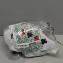 Princess Costume for Girls Halloween Dress with Headband and Stockings (130(5-6T), Blue)