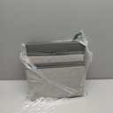 DIMJ Closet Storage Bins 6 Pack - Fabric Storage Baskets for Shelves, Collapsible Clothes Organizers with Handles, Trapezoid Shelf Organization Storage Cubes for Purse, Toys, Books, Towel, Socks (6 Bins 11.4"x11.4"x7.8", Blended Gray)