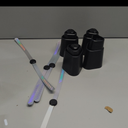 Fly Fans for Tables, Fly Fan Outdoor Indoor Keep Flies Away, Table Top Spinner with Holographic Blades, Flies Deterrent for Picnic, Restaurant, Party, Home, BBQ (4 Pack)