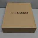 Love-KANKEI Shadow Box Frame 11x14, Deep Large Shadow Box Display Case with Unique Beads Door and Glass Window, Wood Memory Box for Pictures,Medals,Memorabilia,Collections White