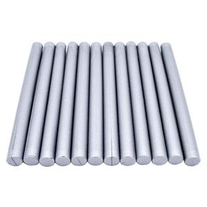 Large Silver Sealing Wax Seal Sticks for Standard Size Glue, Homemade Wedding Invitation Wax Seals - Pack of 12