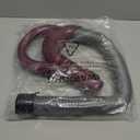 Upgraded Replacement Hose Handle - Premium Quality Shark OEM Vacuum Cleaner Hose Handle - Shark Navigator Rotator Lift-Away Upright for CU520 Series (Burgundy)