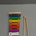 Xylophone for Kids,Glockenspiel with 2Child Safe Mallets 8Notes Diatonic,Colorful Metal Bars with Educational Development Musical,Xylophone for Toddlers,Kid Toy as Holiday/Birthday DIY Id